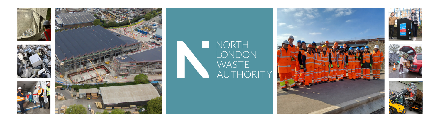 Collage of images from North London Waste Authority