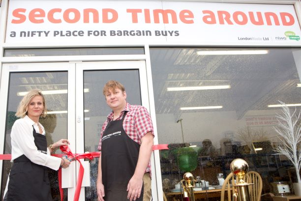 Linda Barker and Cllr Loakes