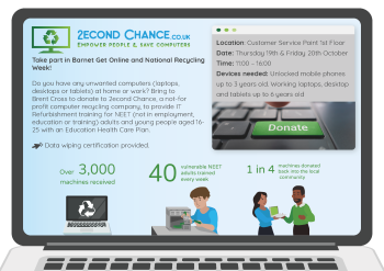 2econd Chance's donation point info flyer