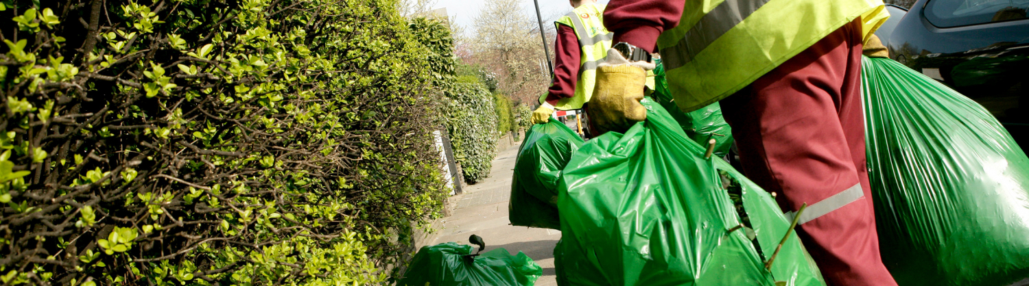 garden waste recycling bolsas