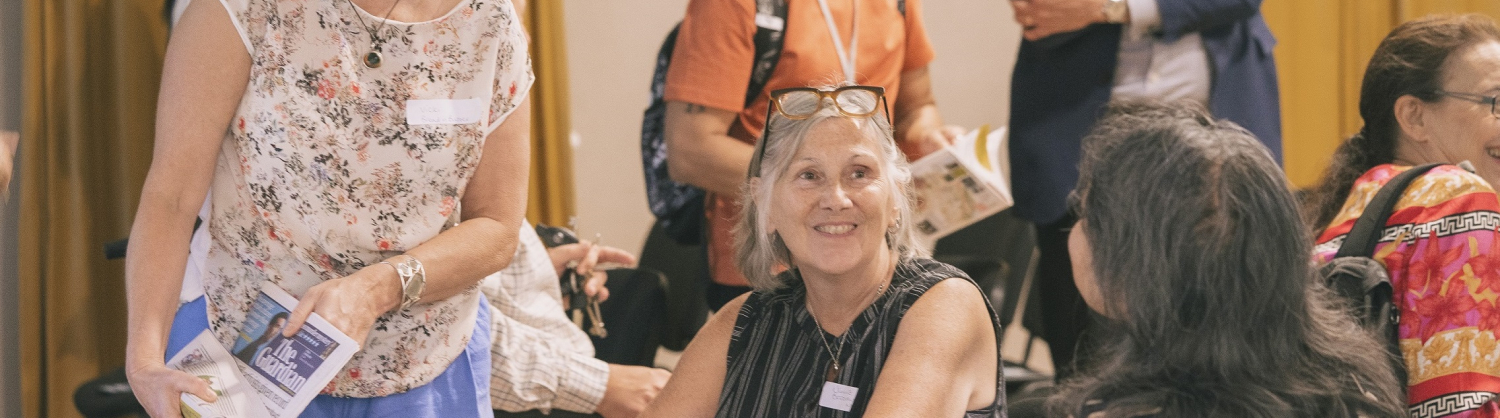 Networking at the Connect and Grow event