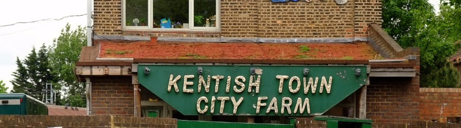 Kentish Town City Farm entrance