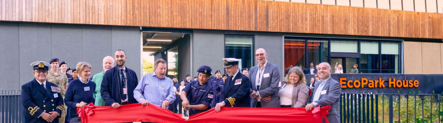 Ribbon cutting