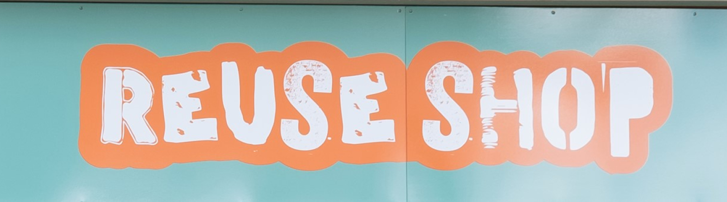 Kings Road RRC Reuse Shop sign