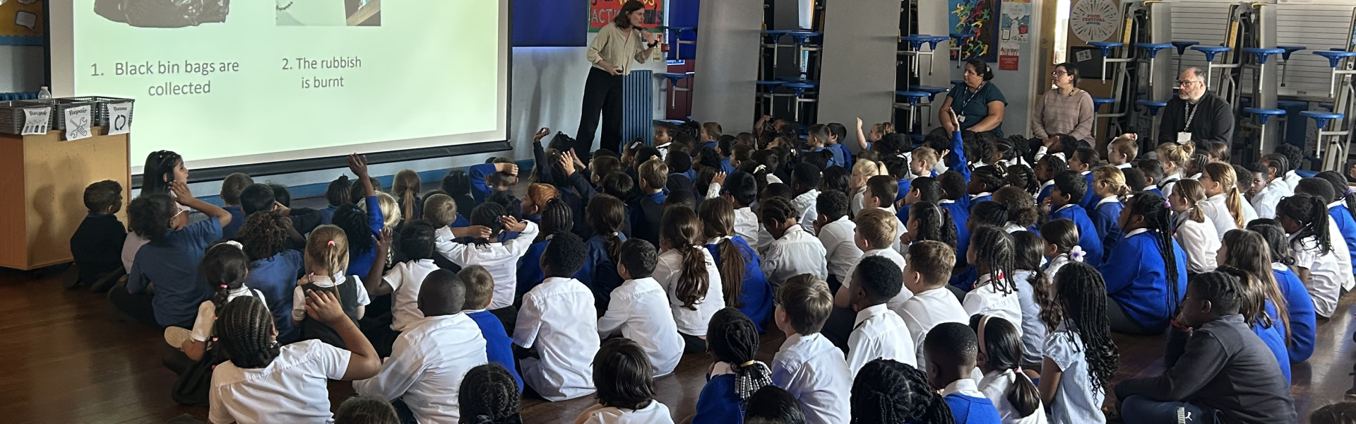 In The Know school assembly 