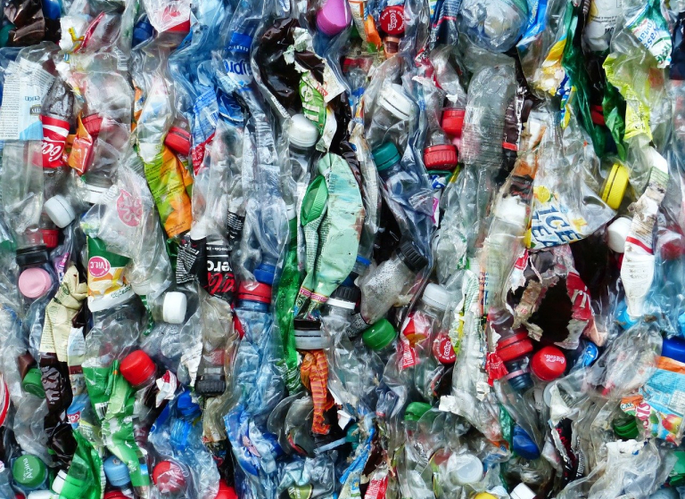 empty plastic bottles