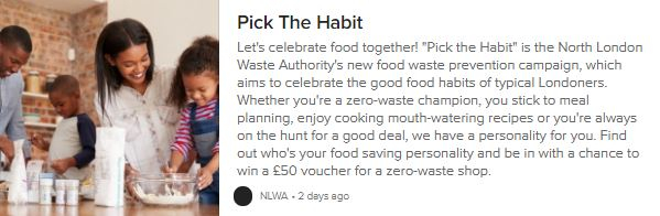 quiz- pick the habit