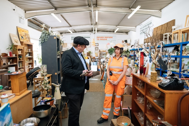 Inside the ReUse Shop