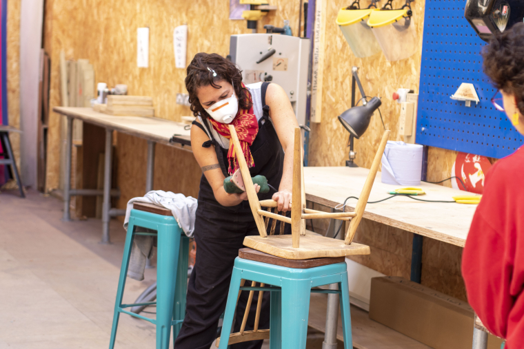 Woodwork workshop at Artist Hive Studios