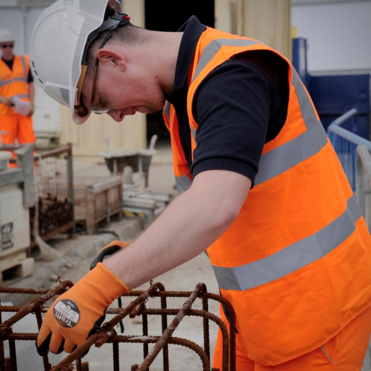 Apprentice at work for NLHPP