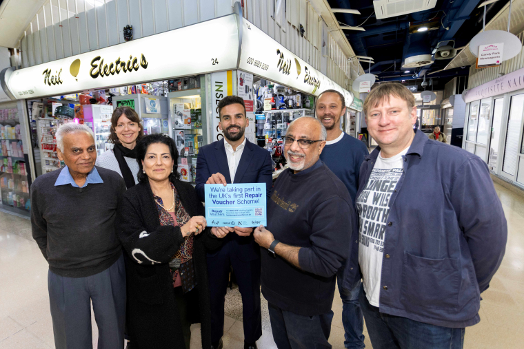 Repair voucher launch with councillors