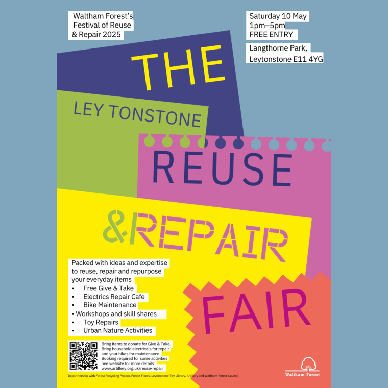 Reuse and repair fair poster
