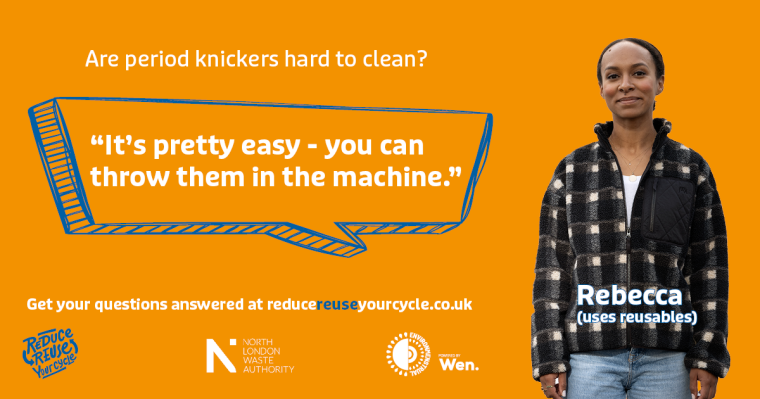 Advertisement for 'Reduce Reuse Your Cycle'