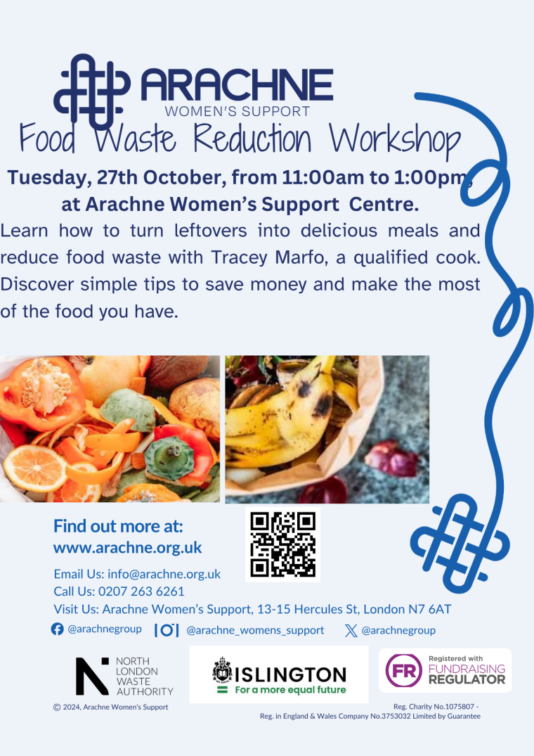 Food Waste Reduction Workshop Poster