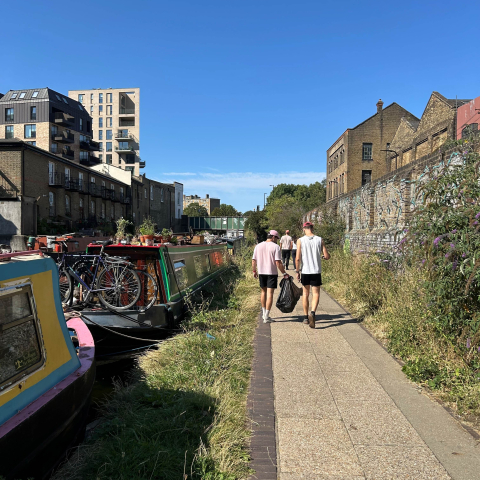 Hackney Litter picking 