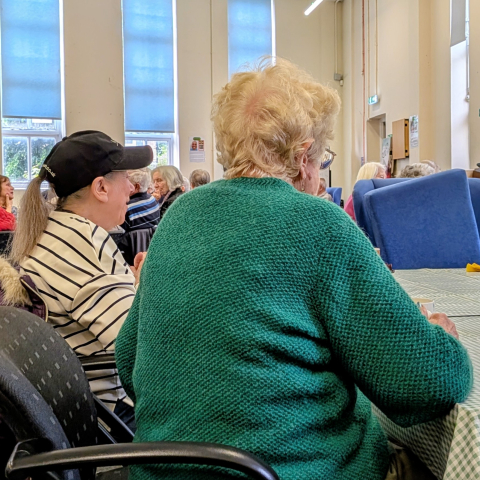 Women socialising 