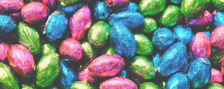 Chocolate eggs wrapper