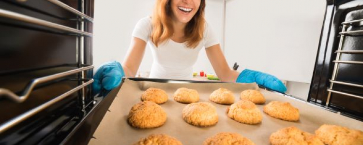 Baked cookies