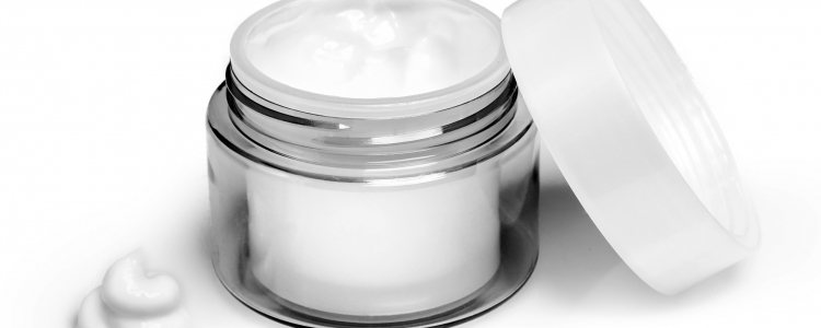Face cream jar