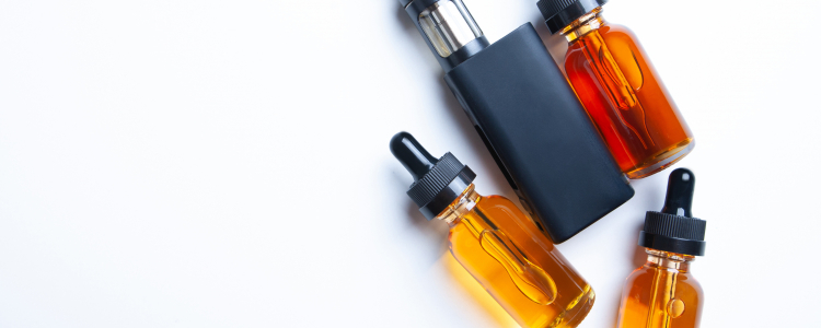 Vape liquid bottles