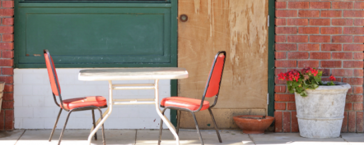 Table and chairs