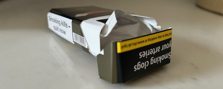 cigarette packet